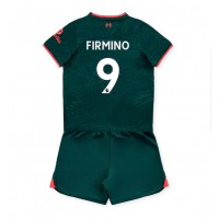 Fotbalové Dres Liverpool Roberto Firmino #9 Dětské Alternativní 2022-23 Krátký Rukáv (+ trenýrky)